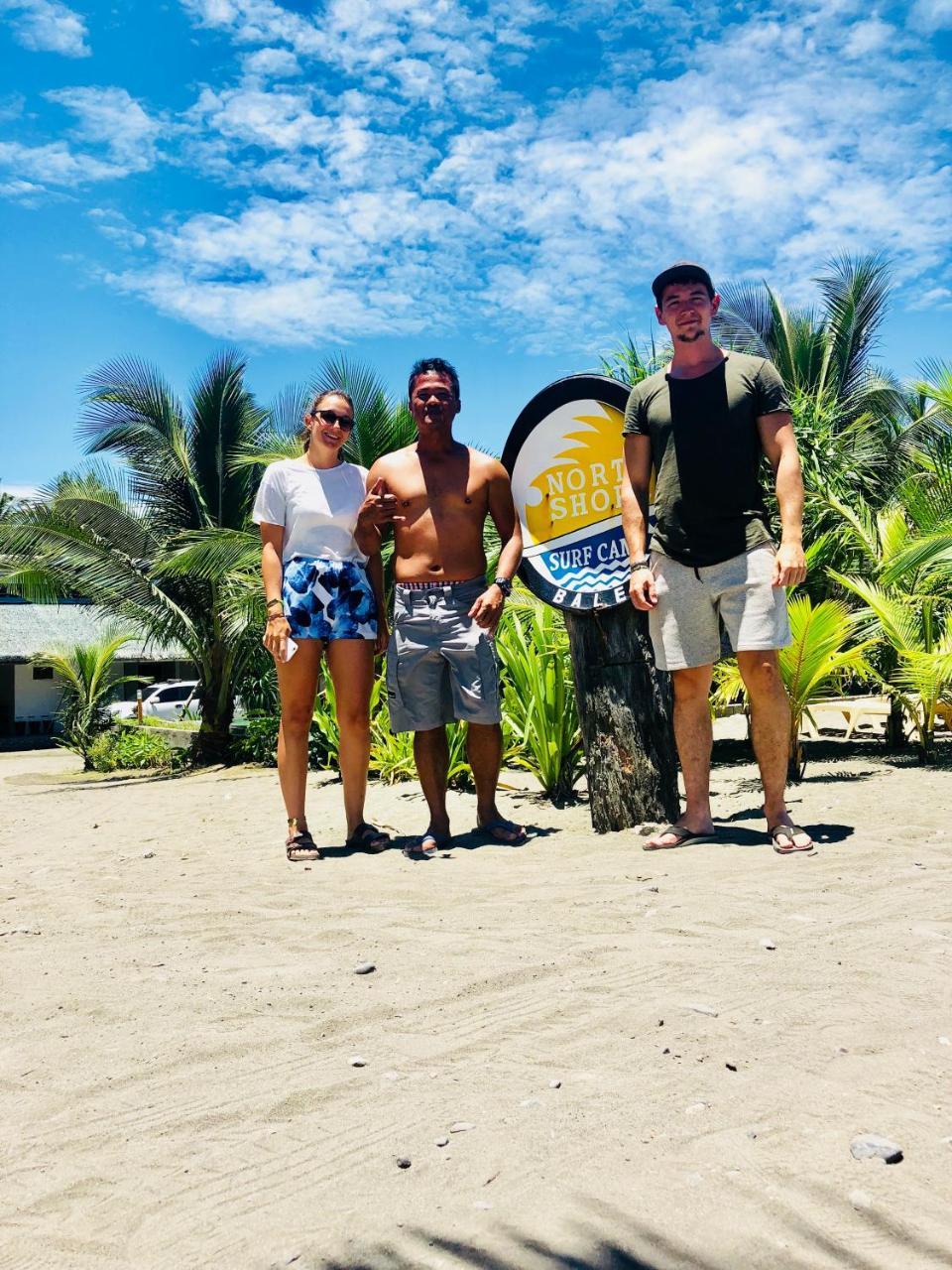 North Shore Surf Camp Hotel Baler Bagian luar foto